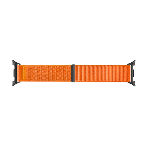 Samsung Galaxy Watch 9 - 40mm wave nylon bandje (oranje)