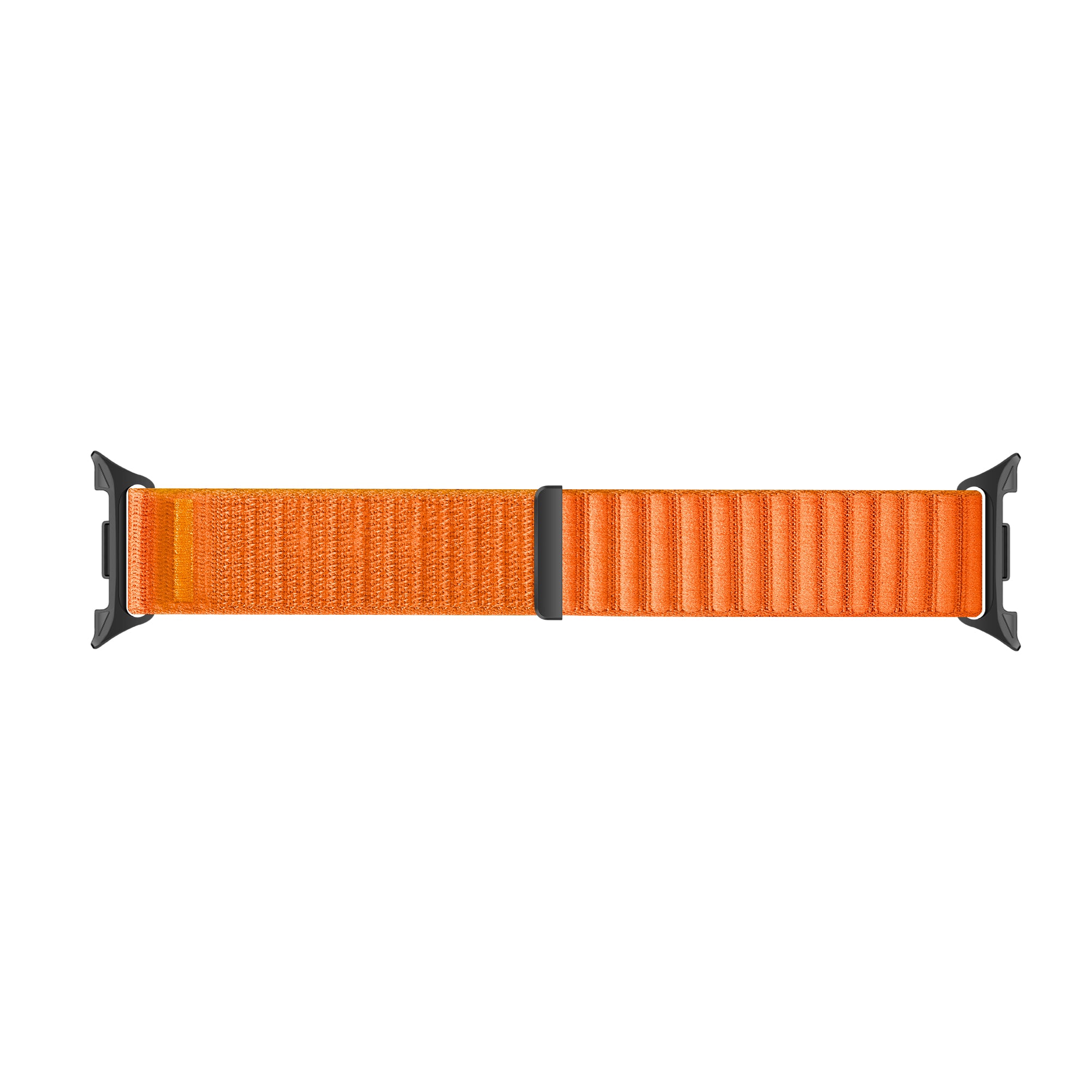 Samsung Galaxy Watch 9 - 44mm Wave Nylon Strap (Orange)