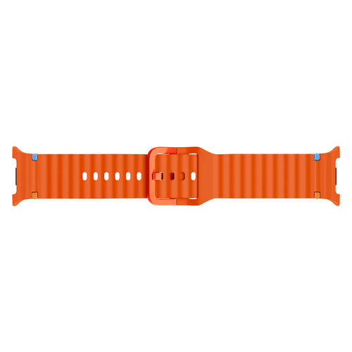  Samsung Galaxy Watch 8 - 40mm wave siliconen bandje (oranje)