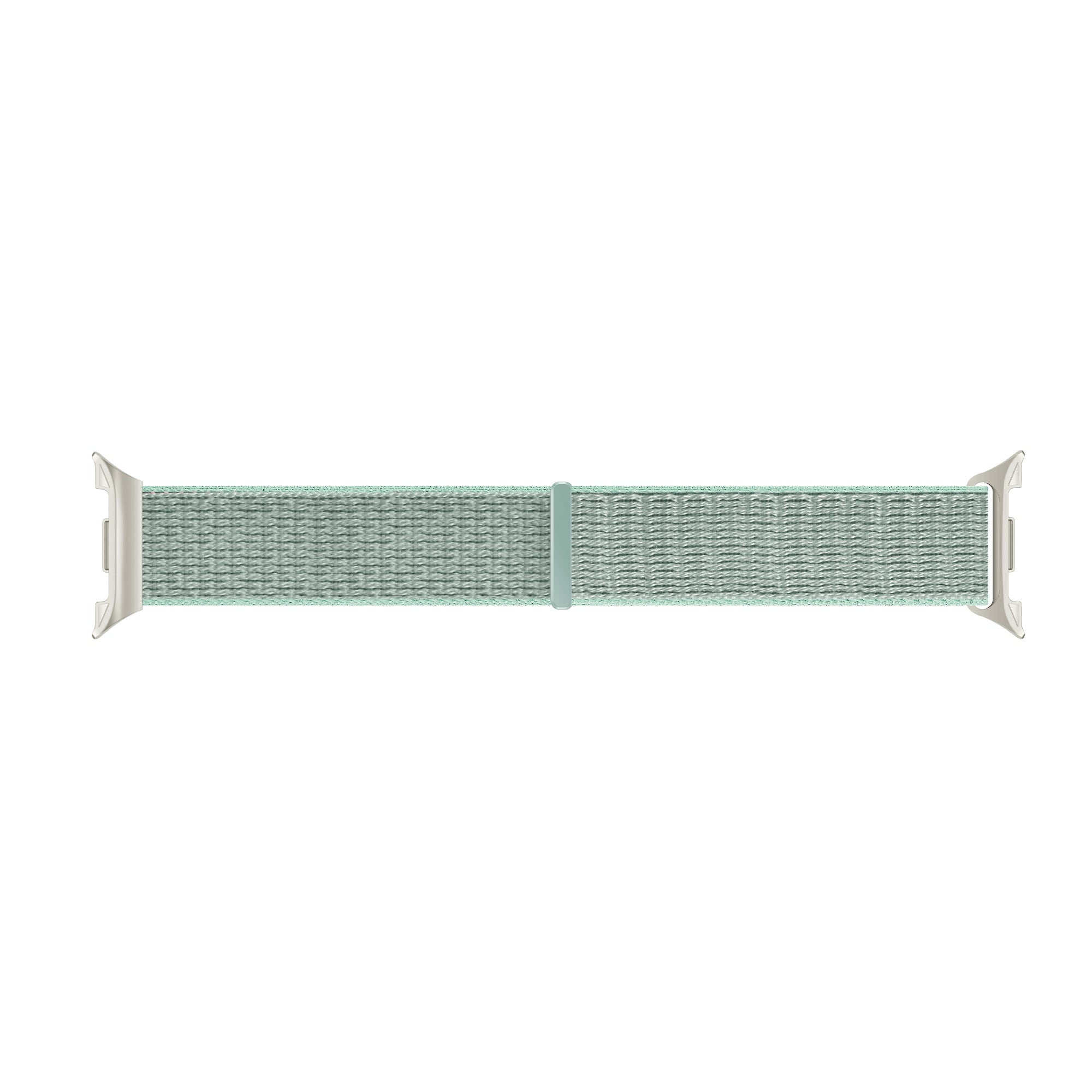  Samsung Galaxy Watch 8 - 44mm nylon bandje (licht cyaan)