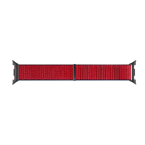  Samsung Galaxy Watch 8 Classic nylon bandje (rood mix)