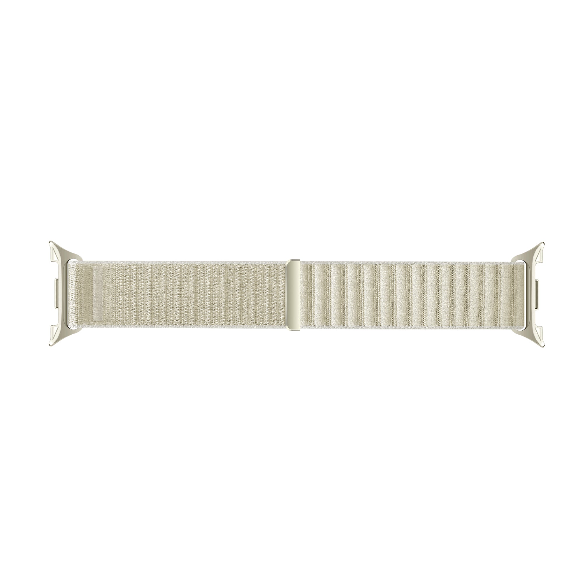 Samsung Galaxy Watch 9 - 40mm wave nylon bandje (sterrenlicht)