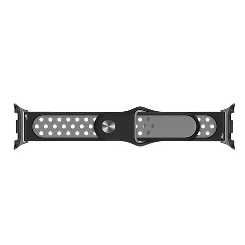  Samsung Galaxy Watch 8 - 44mm sport bandje (zwart/grijs)