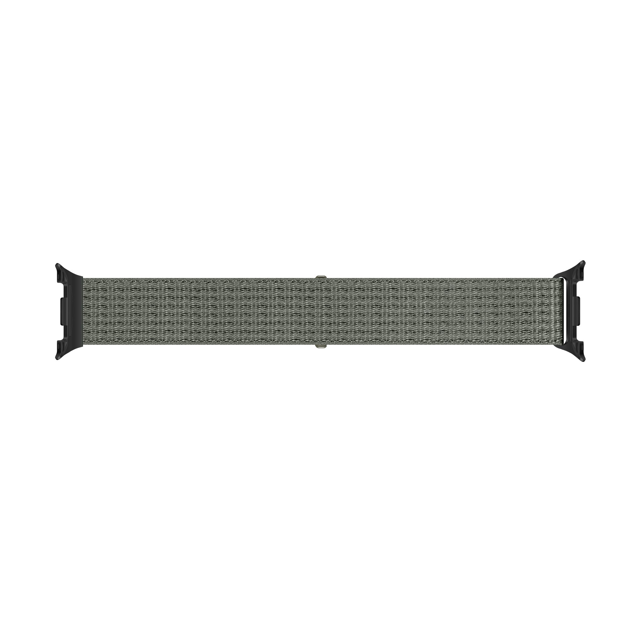  Samsung Galaxy Watch 8 - 40mm nylon bandje (grijs-groen)