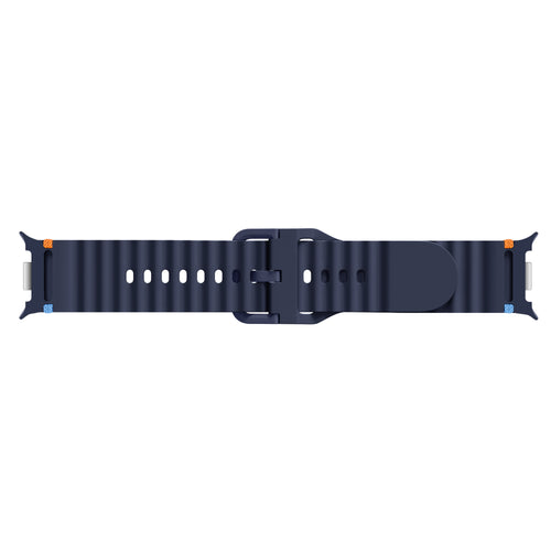 Samsung Galaxy Watch 8 - 40mm Wave Silicone Strap (Dark Blue)