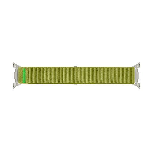 Samsung Galaxy Watch 9 - 44mm Wave Nylon Strap (Field Green)