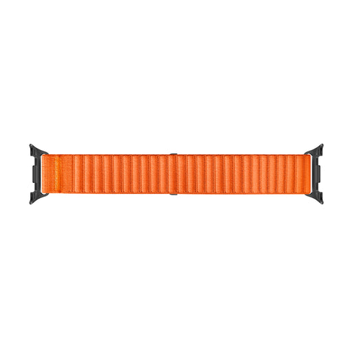 Samsung Galaxy Watch 9 - 40mm wave nylon bandje (oranje)