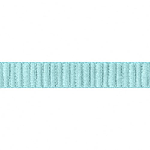 Nylon Fabric Strap, mint, laid flat, joined, direct top view