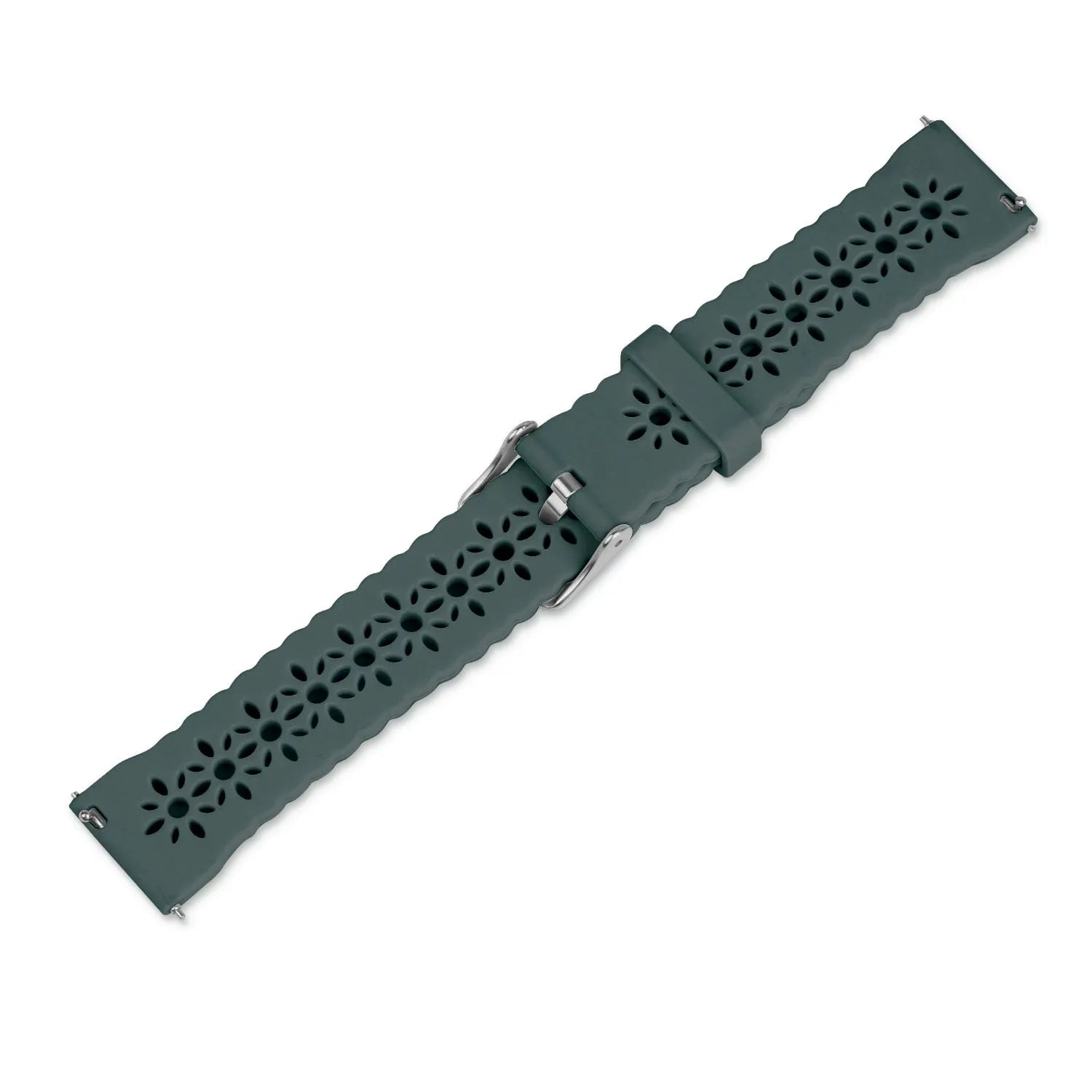 Amazfit GTS 4 Patterned Silicone Strap (Viridian)