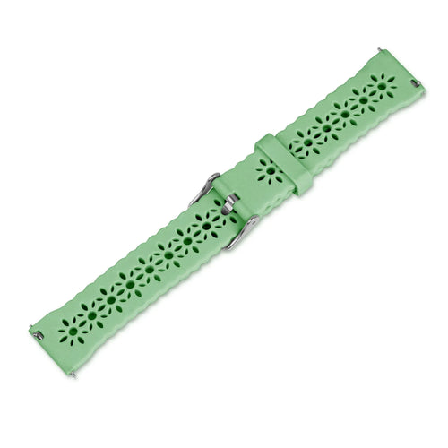 Amazfit GTR Mini Patterned Silicone Strap (Green)