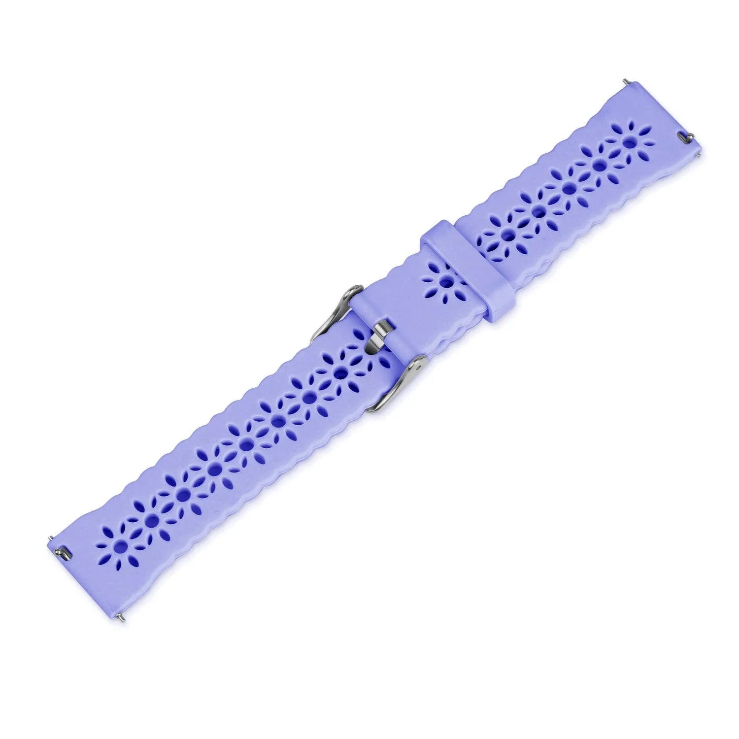 Amazfit Active Patterned Silicone Strap (Lilac)