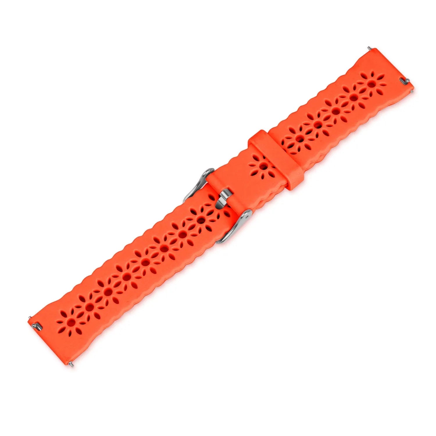 Amazfit GTR Mini siliconen bandje met patroon (oranje)