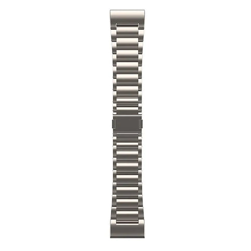 Magnetic Titanium Strap, laid flat, joined, direct top view