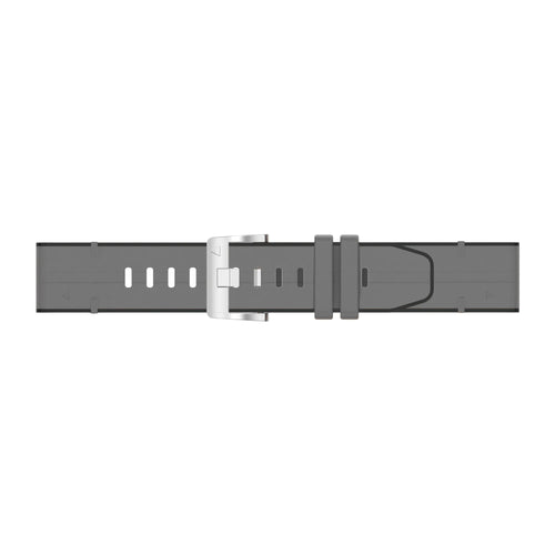 Garmin Forerunner 970 Leather Hybrid Strap (Grey)