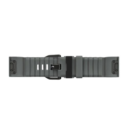 Garmin Quatix 5 / 6 / 7 Trail Silicone Strap (Dark Grey)