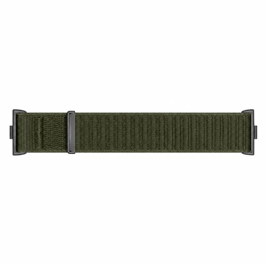 Redmi Watch 5 wave nylon bandje (donkergroen)