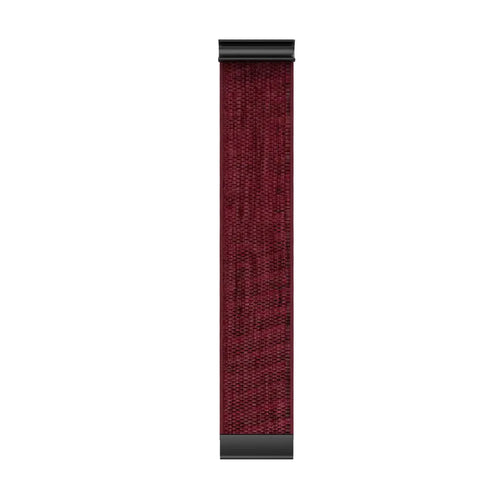 WHOOP 5.0 knitted nylon band (wijnrood)