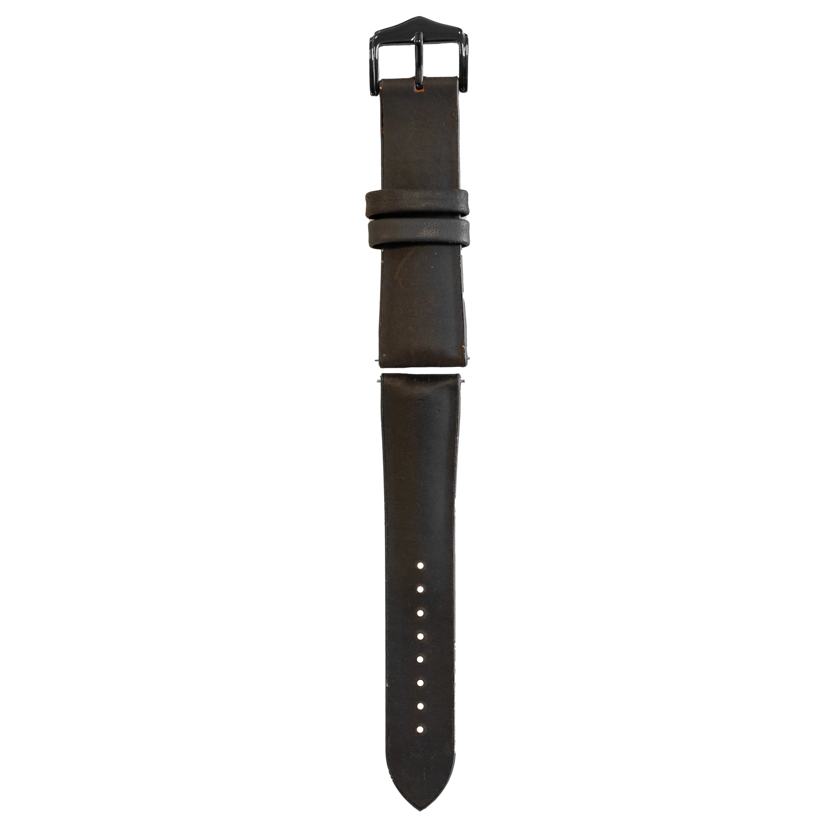 Amazfit GTR Mini siliconen/leren bandje (bruin)