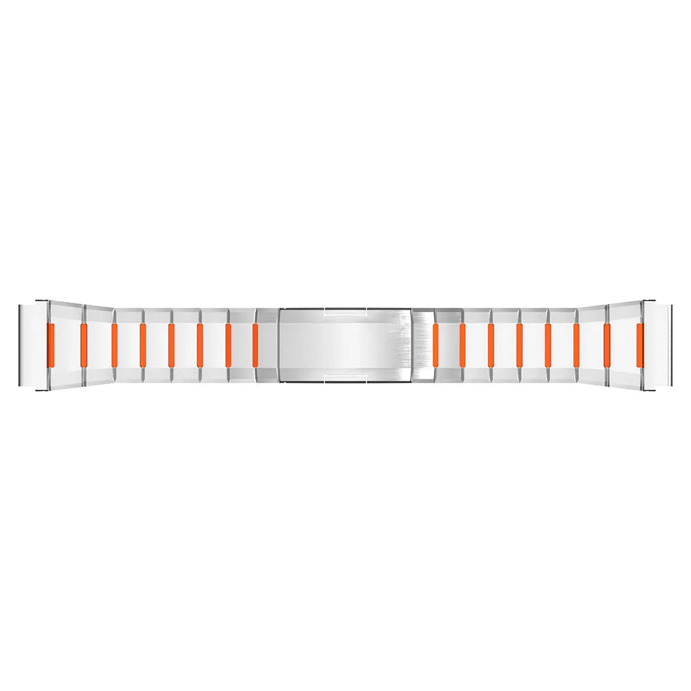 Oppo Watch X2 'One Push' stalen hybrid band (titanium/oranje)