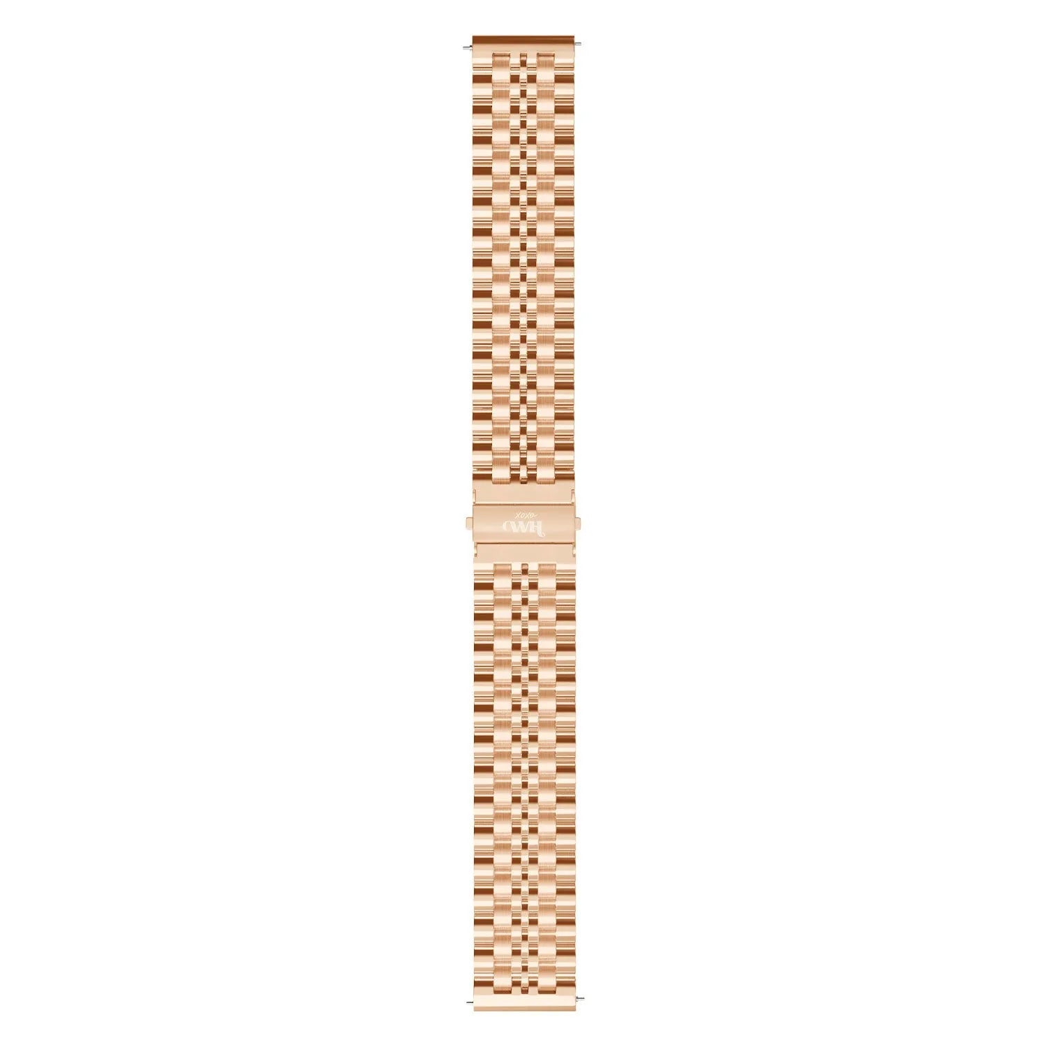xoxo Wildhearts Fossil Gen 5e 44mm stalen bandje (rosé goud)