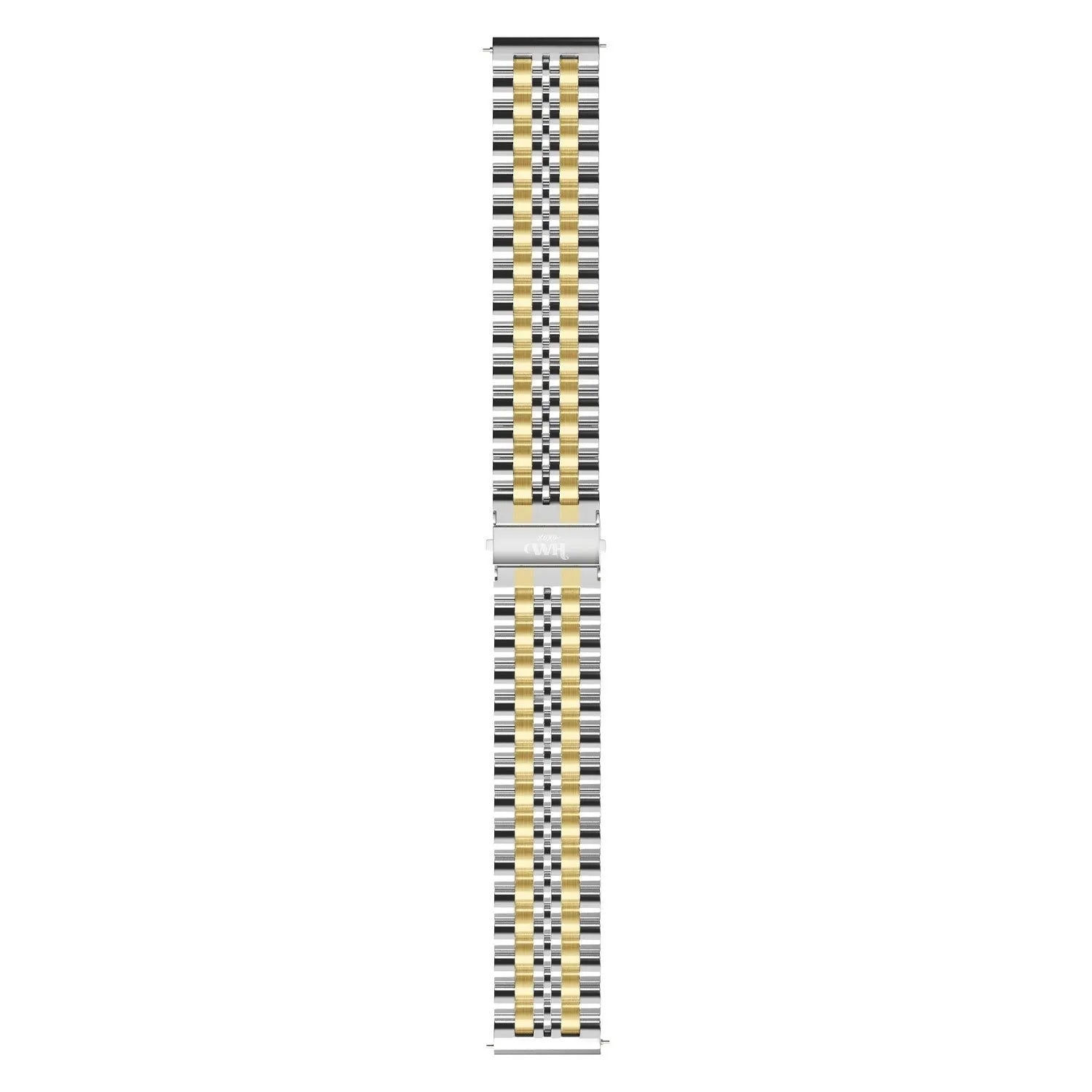 xoxo Wildhearts OnePlus Watch Steel Strap (Silver/Gold)