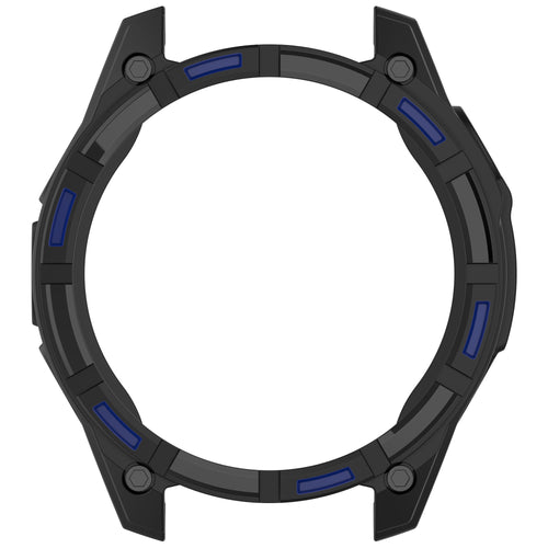 Garmin Quatix 8 - 51mm Rugged TPU case (zwart/blauw)