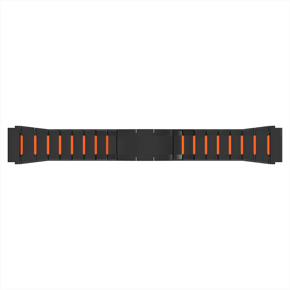 Oppo Watch X2 'One Push' stalen hybrid band (zwart/oranje)