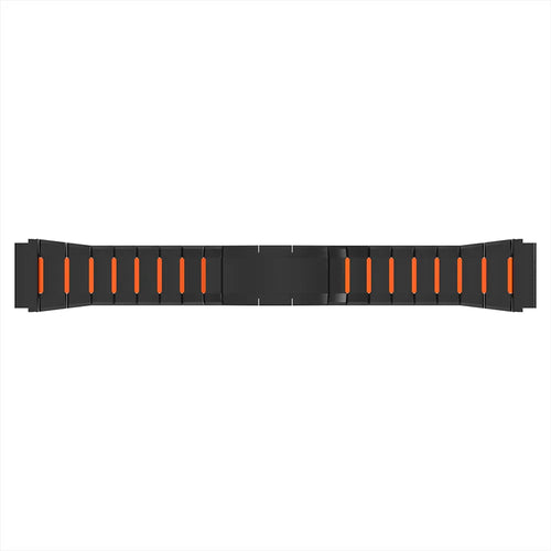 Gard Pro Health 4 Smartwatch 'One Push' stalen hybrid band (zwart/oranje)