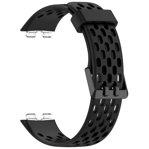Huawei Band 8 siliconen air bandje (zwart)
