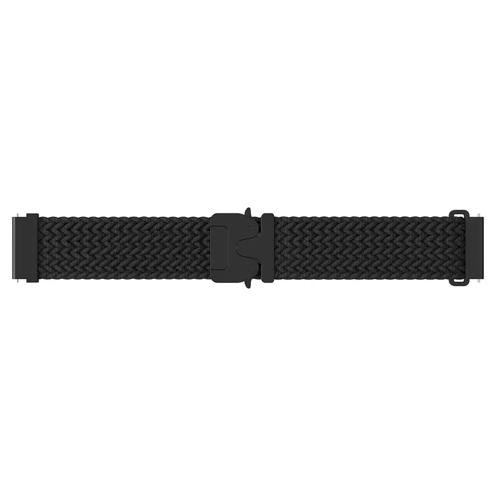 Garmin Forerunner 170 gevlochten band met P-buckle (zwart)