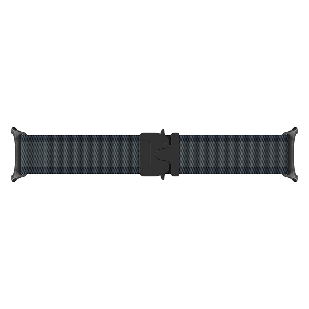 Samsung Galaxy Watch 9 - 40mm Outdoor Nylon Strap with P-Buckle (Black with Black)