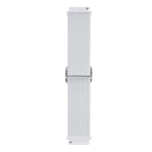 Withings Steel HR - 40mm verstelbaar geweven band (wit)