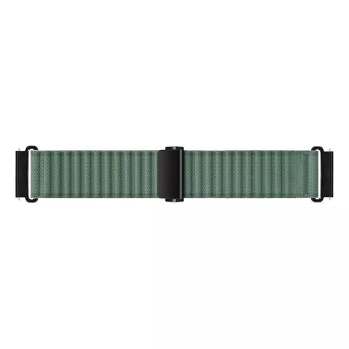 Huawei Watch 3 (Pro) outdoor nylon bandje (donkergroen)