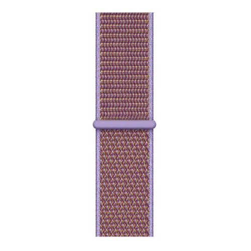 Nylon Strap, lilac, laid flat, joined, direct top view