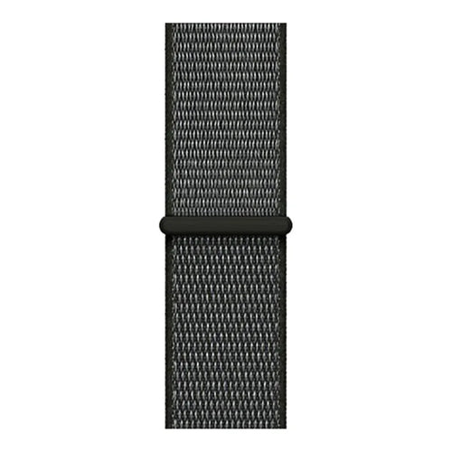 Nylon Strap, green, laid flat, joined, direct top view