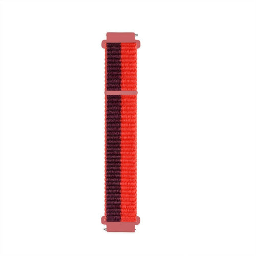 Withings Steel HR - 40mm nylon bandje (cherry magento)
