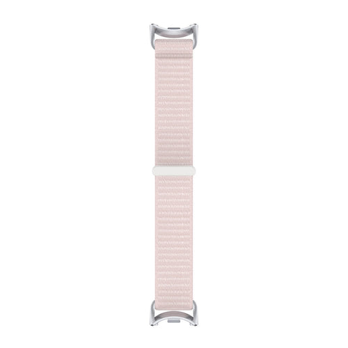 Xiaomi Smart Band 10 modern nylon band (lichtroze)