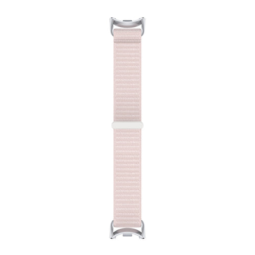 Xiaomi Smart Band 8 modern nylon band (lichtroze)