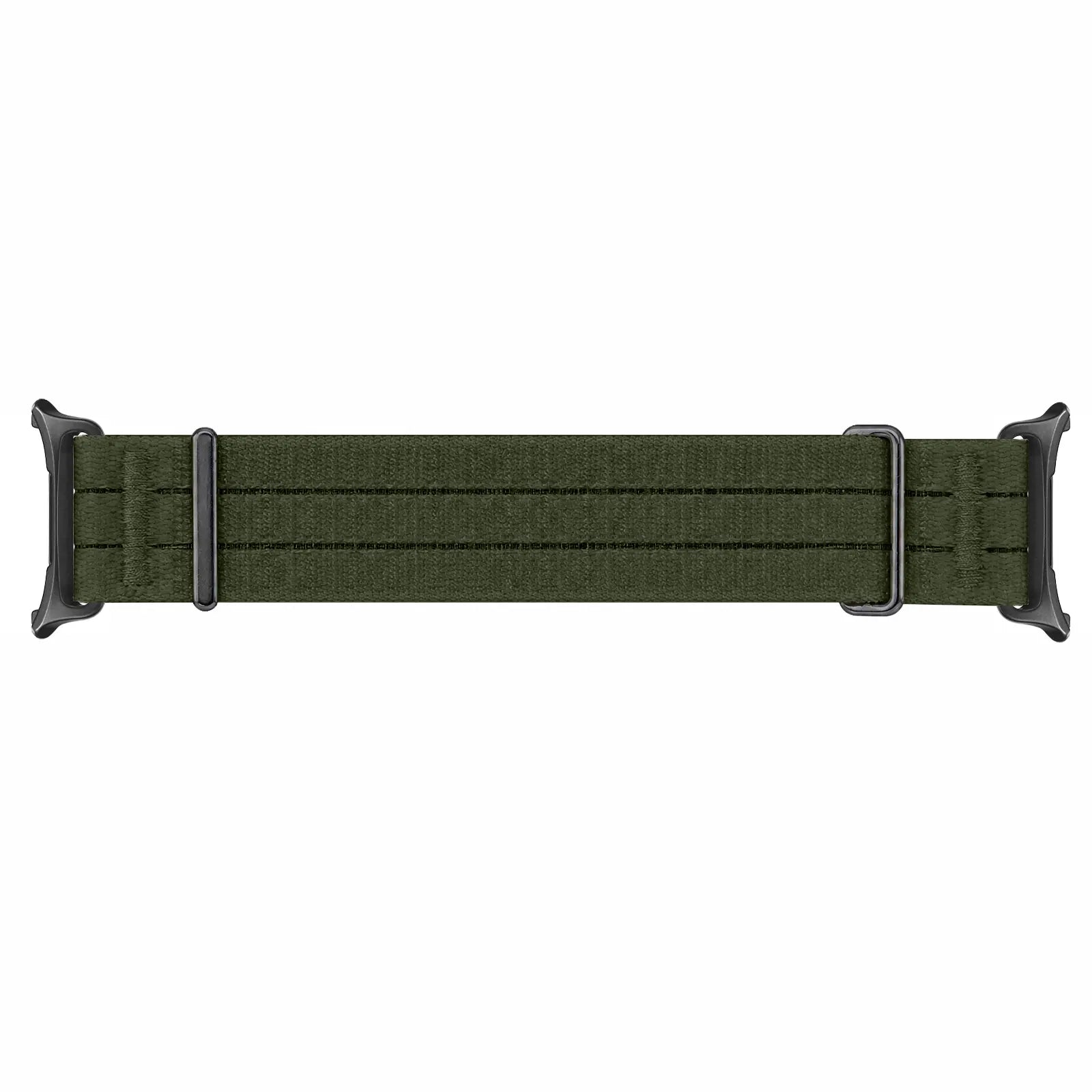 Samsung Galaxy Watch Ultra 2 nylon air band (donkergroen)