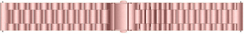 Steel Strap, pink, laid flat, joined, direct top view