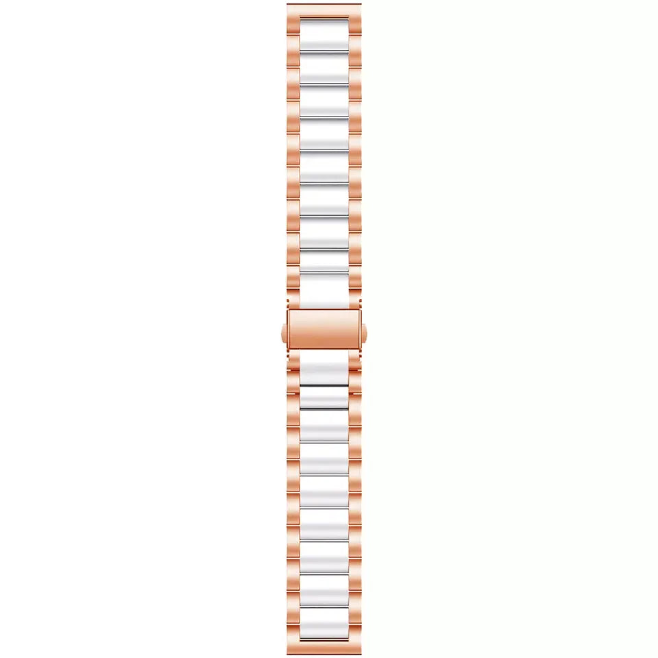 Withings ScanWatch Nova Steel Strap (Rose Gold/White)