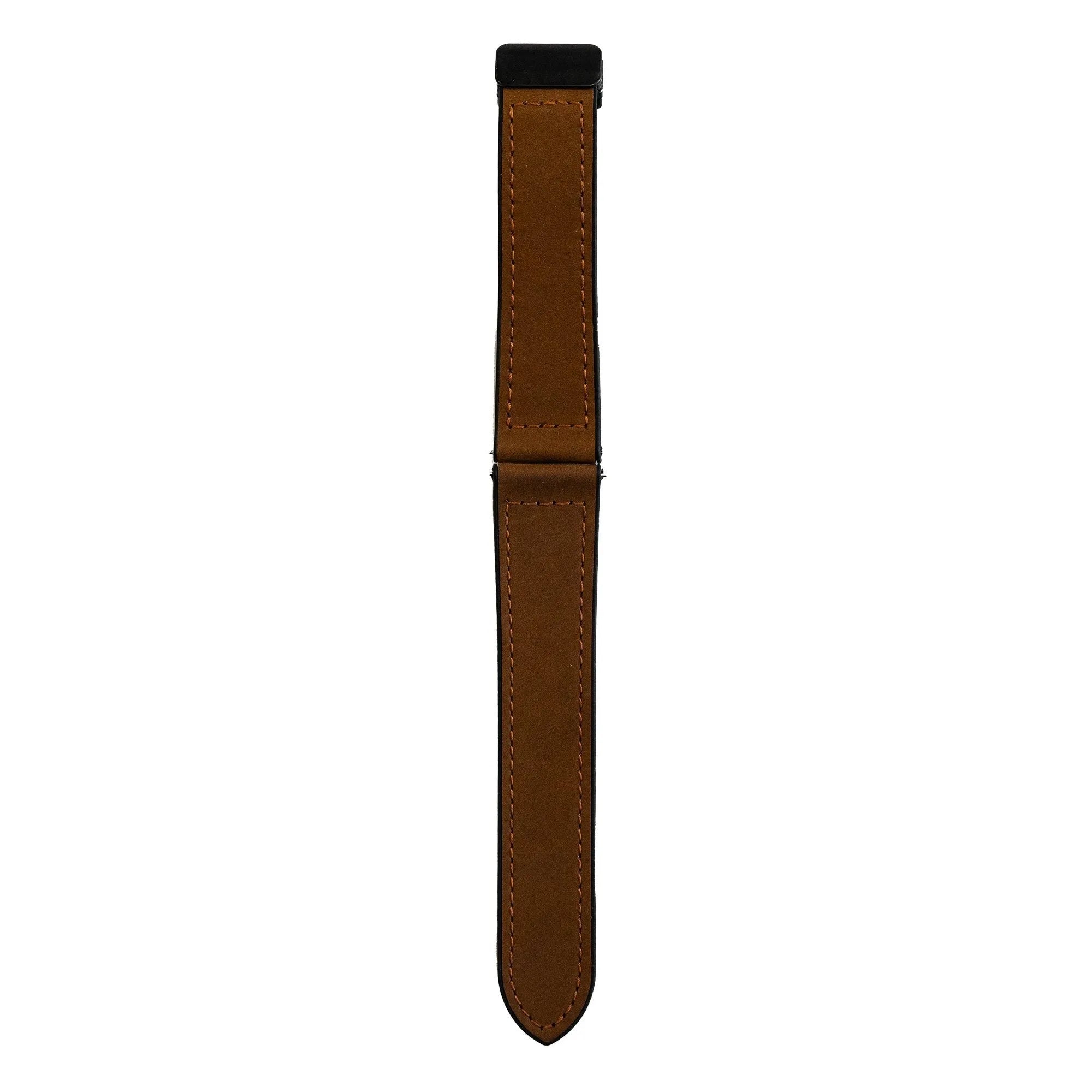 OnePlus Watch 3 leren bandje met D-buckle (donkerbruin)