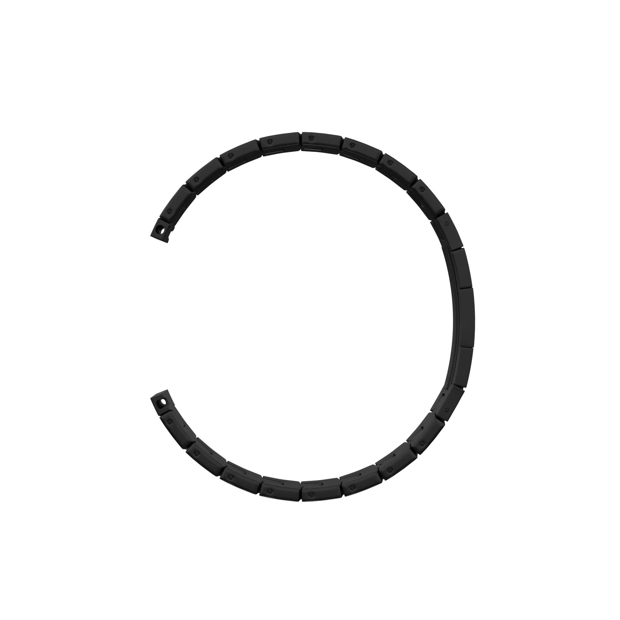 Huawei Watch Ultimate titanium grain band (platte sluiting) (grafiet)