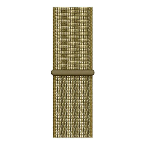 Nylon Strap, olive, laid flat, joined, direct top view