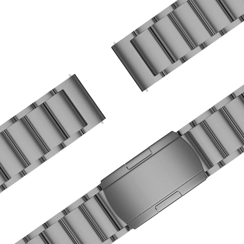 Bandz OnePlus Watch Lite Titanium Link Strap (Graphite)