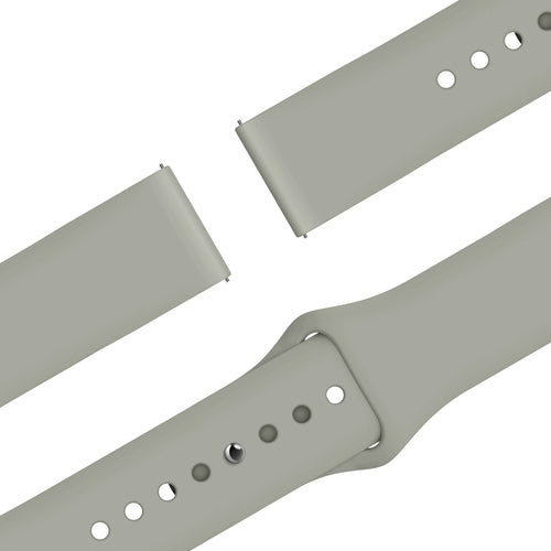 Bandz Coros Apex 4 - 42mm sport band 'Easy Fit' (lichtgrijs)