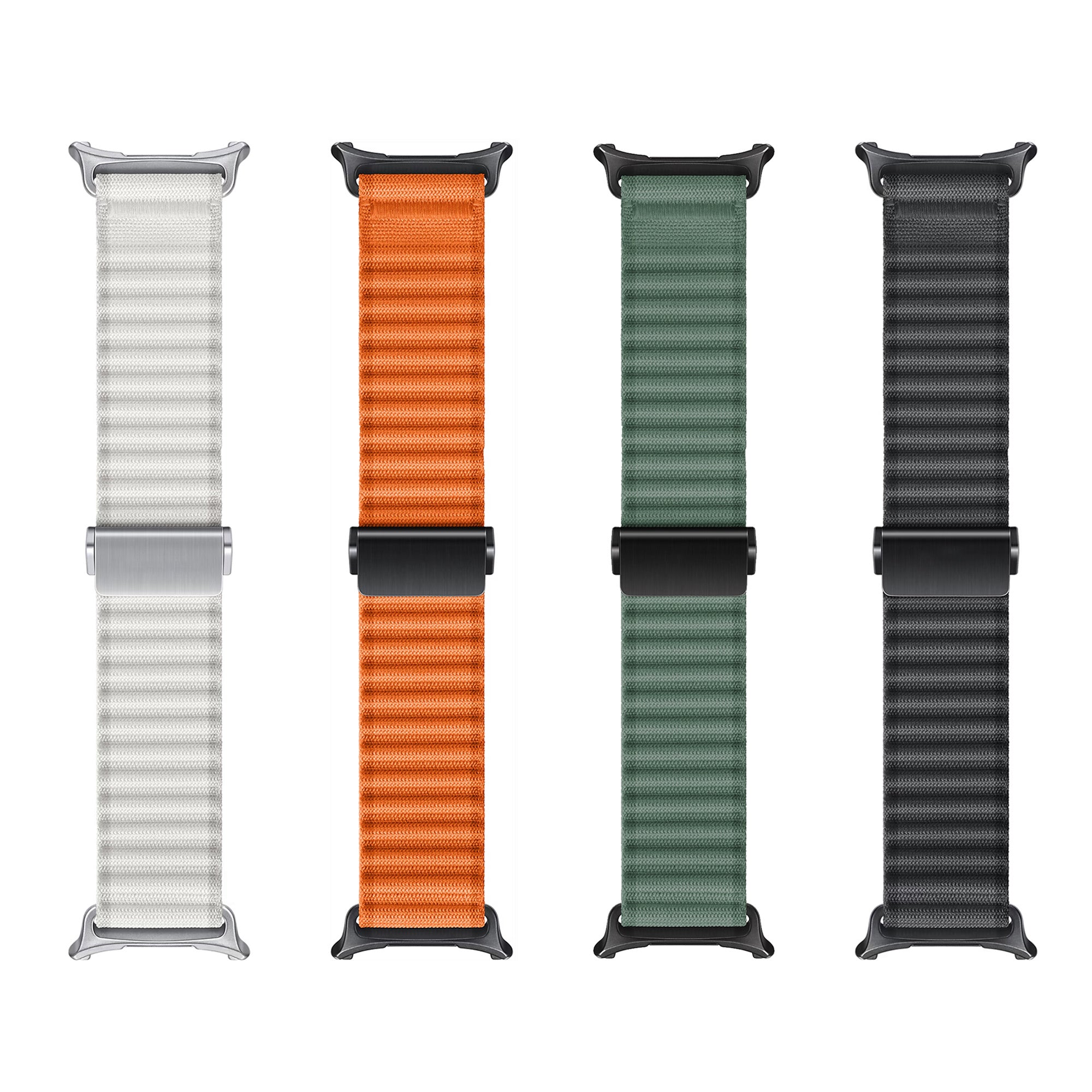 Samsung Galaxy Watch Ultra Outdoor Nylon Strap (White)