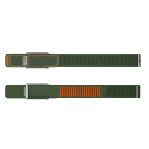 WHOOP 5.0 nylon hybrid band (groen)