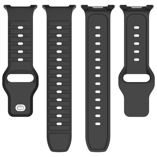Samsung Galaxy Watch 8 - 44mm outdoor siliconen bandje (zwart)