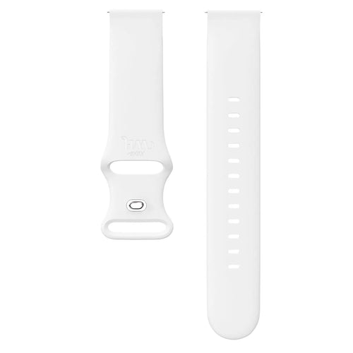 Silicone Strap, laid flat, separate parts, top and underside view
